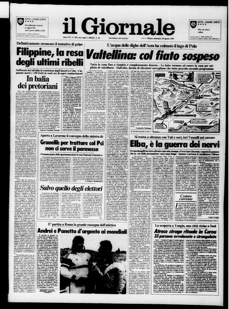 Il giornale : quotidiano del mattino